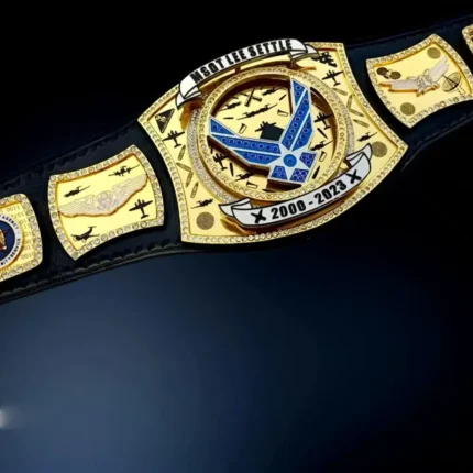 Military Retirement Spinner Championship Belt