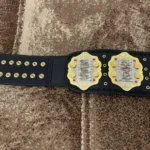 IWGP HEAVYWEIGHT REPLICA DOUBLE STACKED Black Strap Championship Belt