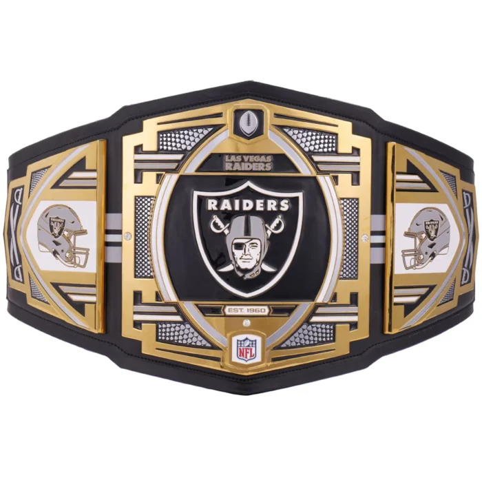 Las Vegas Raiders WWE Legacy Title Belt