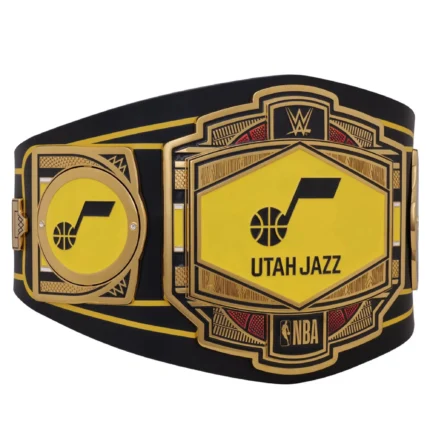 Utah Jazz WWE Legacy Title Belt